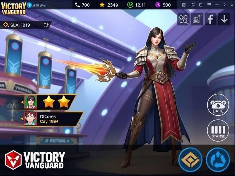 Victory Vanguard IN gameplay screenshot